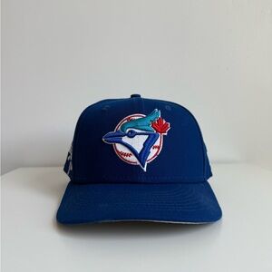 Blue New Era Fitted Baseball Cap